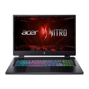 Laptop Acer Nitro 17 NH.QL1EX.00C, R5-7535HS, 16GB, 512GB, 17.3" FHD IPS 165Hz, RTX4050, NoOS