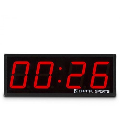 Capital Sports Timer 4 sportski digitalni sat sa štopericom, Crna slika 2