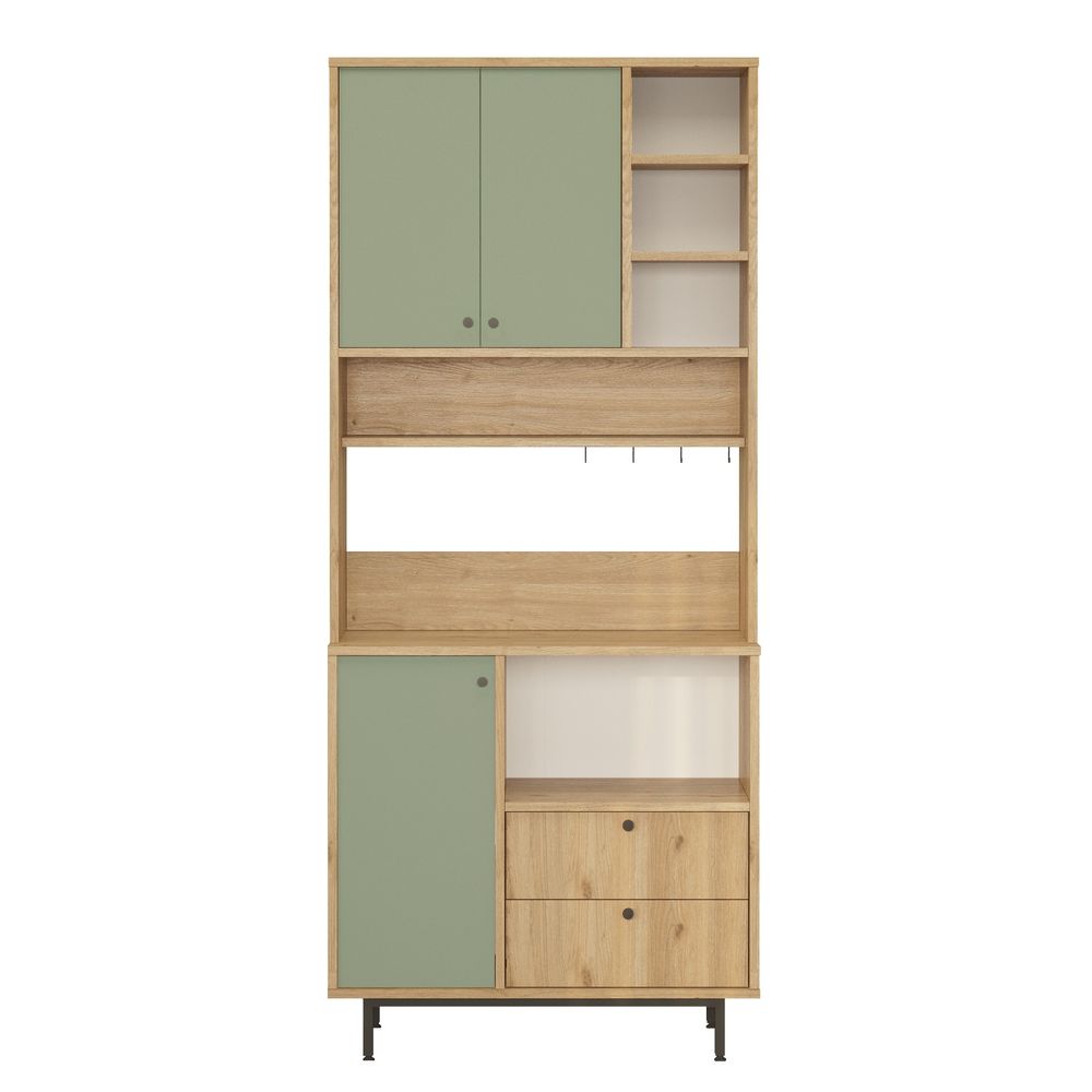 Višenamjenski ormar RE6-SY Oak Green slika 4
