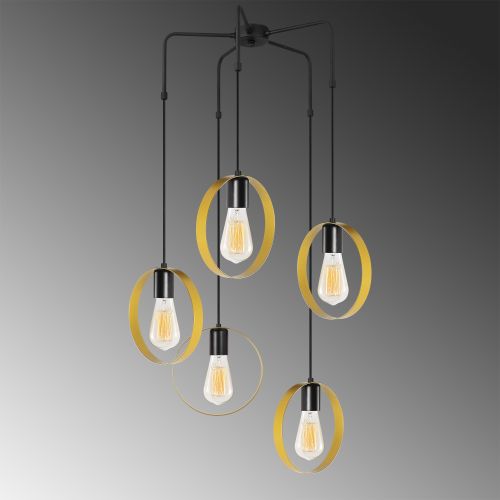 Halka - 4581 Gold
Black Chandelier slika 4