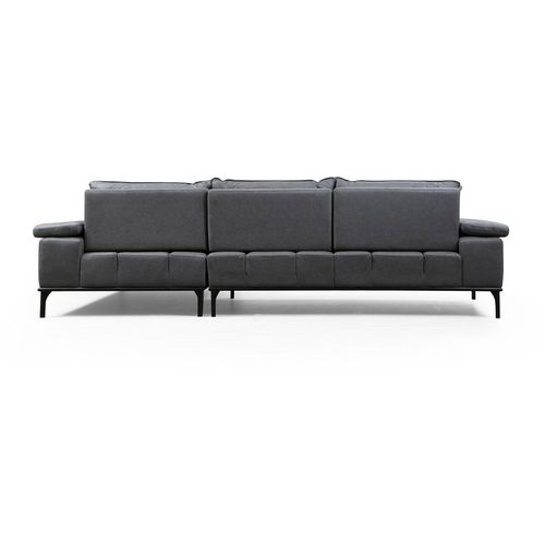 Atelier Del Sofa Kutna garnitura, Sivo, Hollywood Corner Right - Grey slika 14