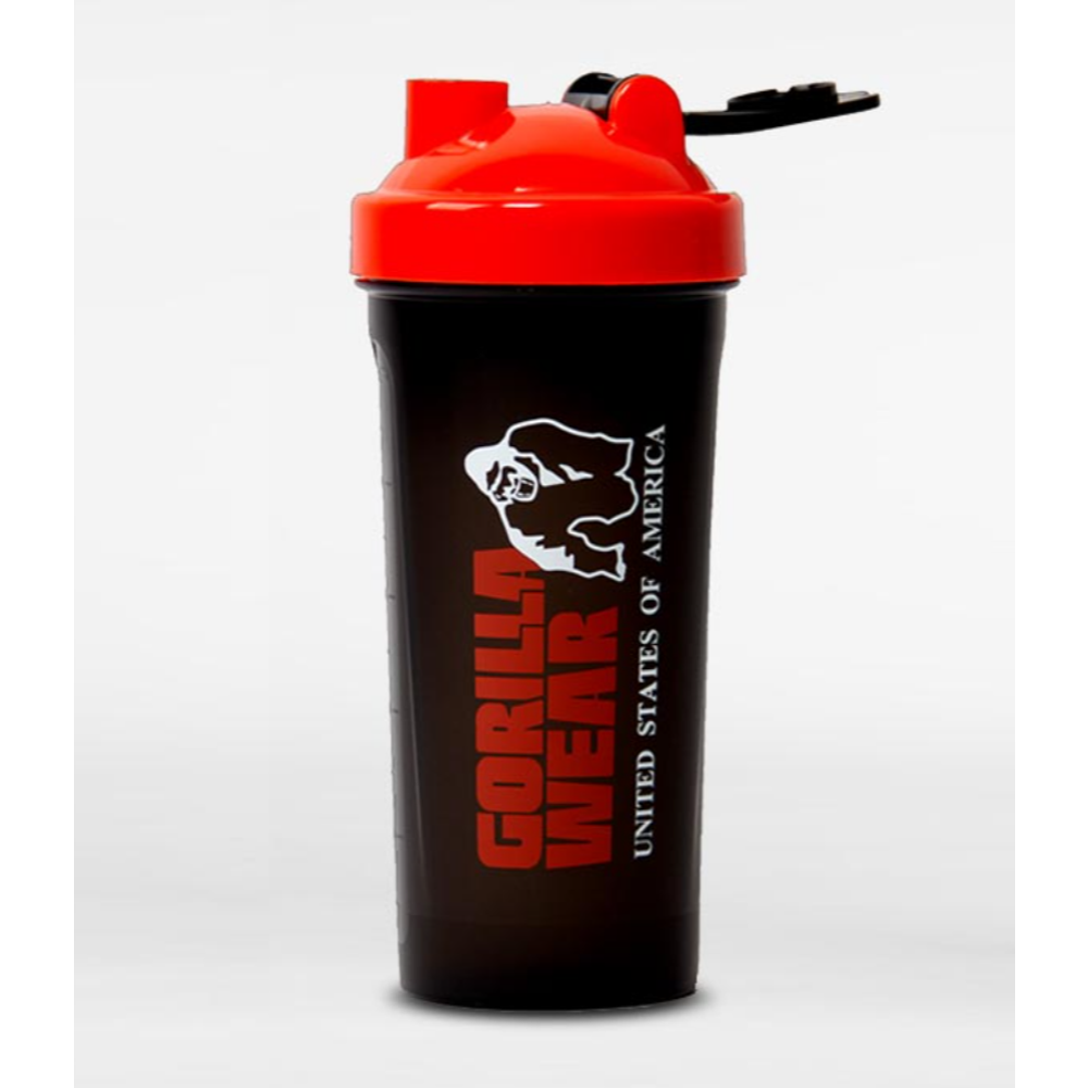 Gorilla Wear Šejker XXL 1000ml - Black/Red slika 2