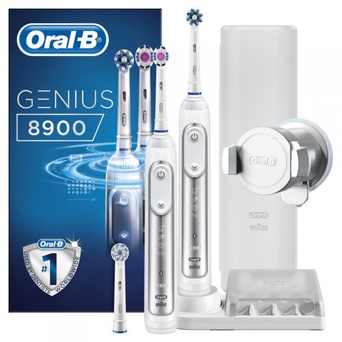 Oral-B Električna Zubna Četkica Genius 8900 Duopack slika 4