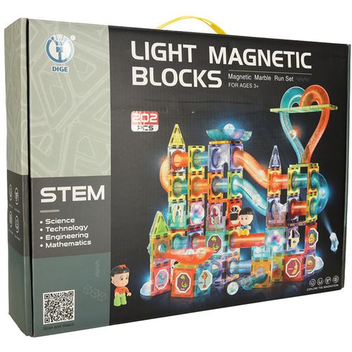 DIY magnetni blokovi za izradu poligona 202 elementa slika 7