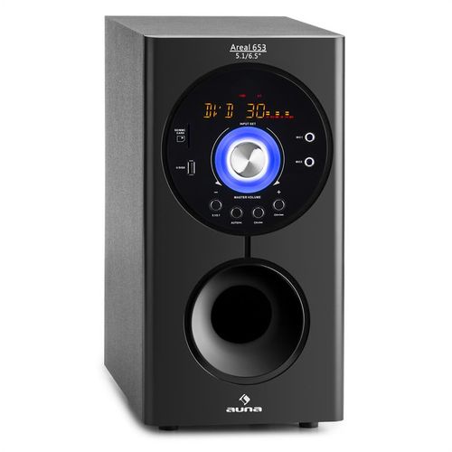 Auna Areal 653 5.1-kanalni surround sustav 145W RMS bluetooth USB SD AUX slika 3