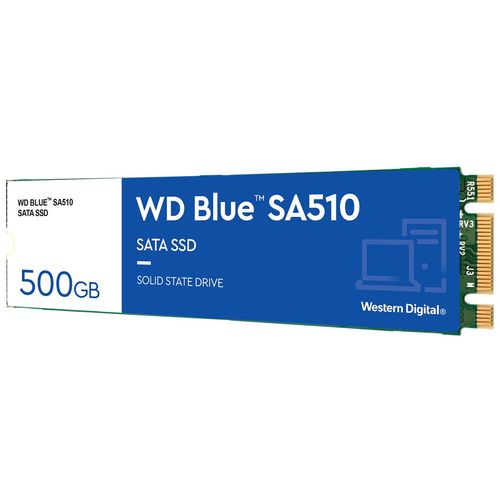 SSD WD Blue SA510 500GB M.2 SATA III, WDS500G3B0B slika 2