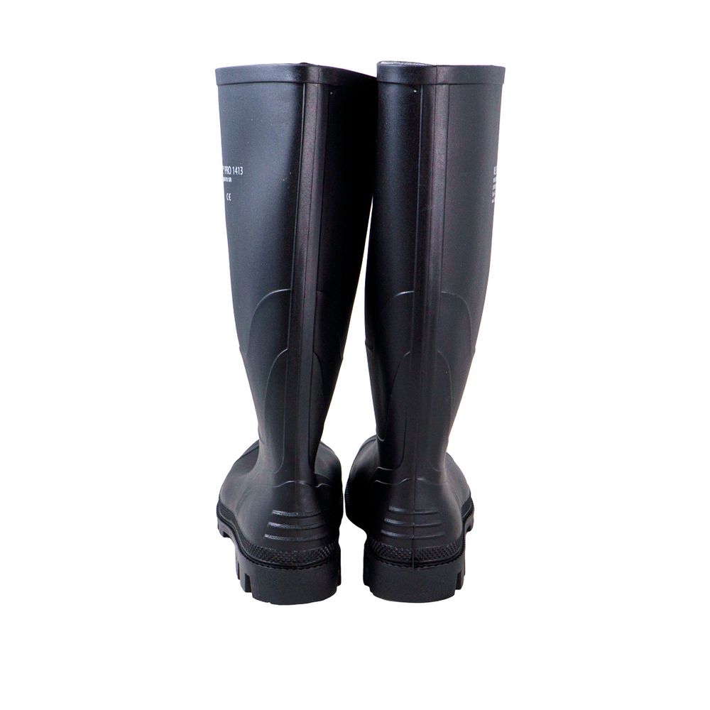 Čizme PVC duboke, Welly Force Pro, crne slika 4