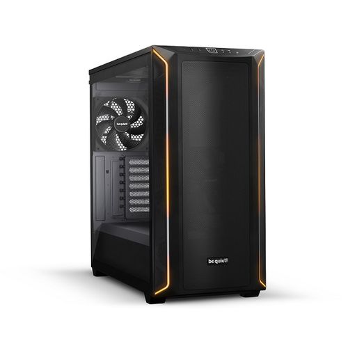 be quiet! BGW61 SHADOW BASE 800 DX Black, MB compatibility: E-ATX / ATX / M-ATX / Mini-ITX, ARGB illumination, Three pre-installed be quiet! Pure Wings 3 140mm PWM fans, including space for water cooling radiators up to 420mm slika 1