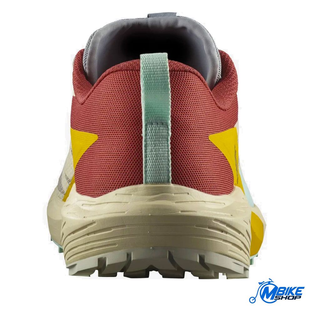 Salomon Muške patike Sense Ride 5, Rainy Day/Hot Sause/Freesia slika 4