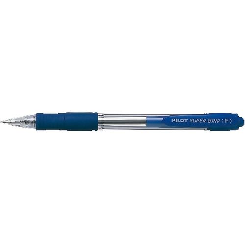 Kemijska olovka Pilot Super grip BPGP-10R-F-L plava slika 3