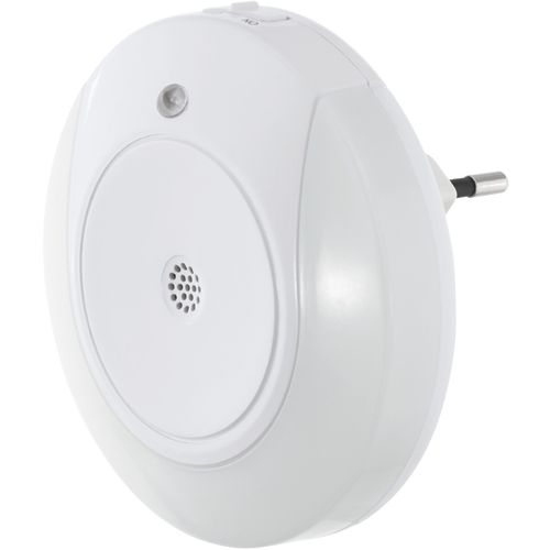 Eglo Tineo senzor na zvuk, lampa za utičnicu, led, 2x0,4w, 8lm, bijela  slika 1