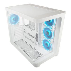 LC-Power Case Gaming 8001WPro-Storm Light, Midi towerBTF, ATX, Micro-ATX, Mini-ITX