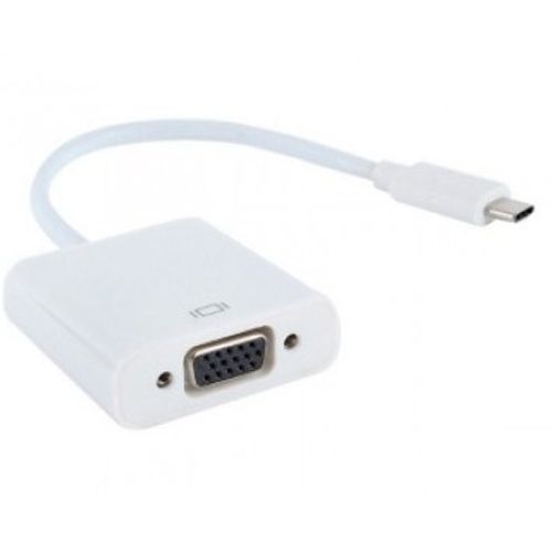 Adapter E-Green USB 3.1 TIP C (M) - VGA (F) Beli slika 1