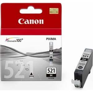 Canon Tinta CLI-521BK, Crna