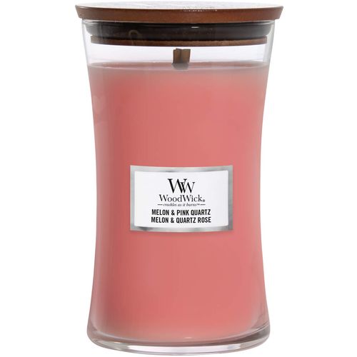 Woodwick Sveća Ww Classic Large Melon & Pink Quartz 1681480E slika 1