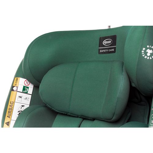 4BABY autosjedalica I-Size (40-150 cm) Enzo-fix dark green slika 12