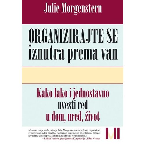 Organizirajte se iznutra prema van - Morgenstern, Julie slika 1