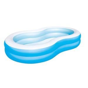 BESTWAY bazen napuhavanje 262x157x 46cm - plavi
