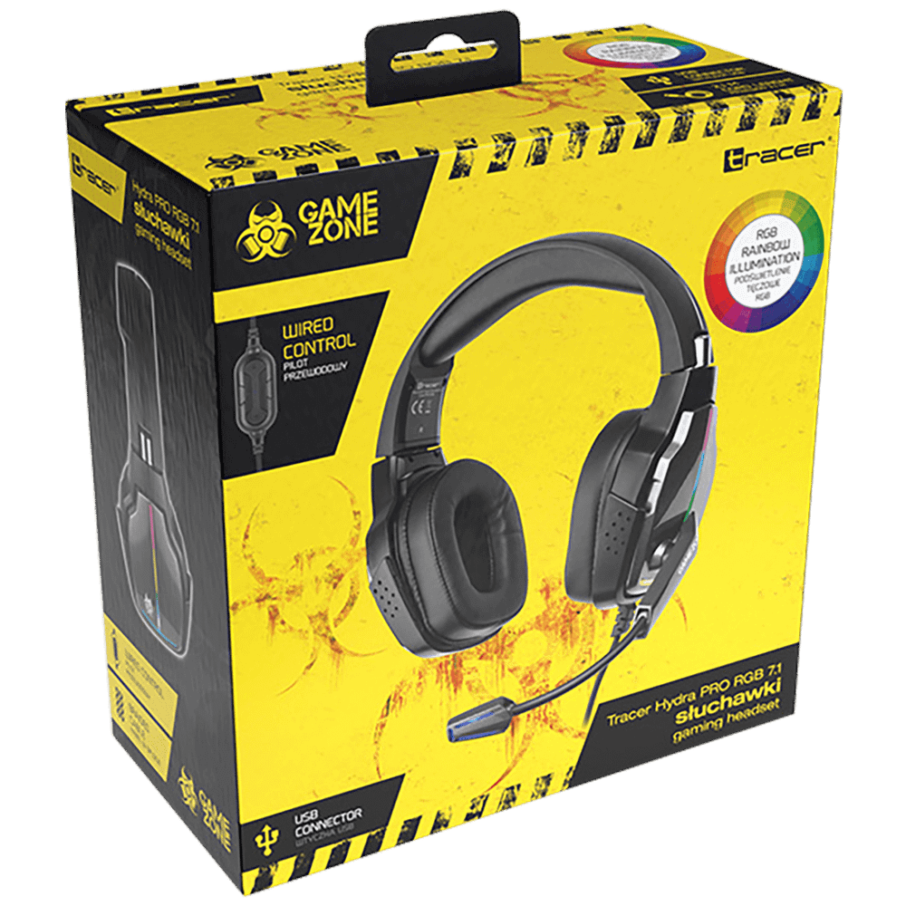 Tracer Slušalice sa mikrofonom, gaming, RGB, 7.1 - GAMEZONE Hydra PRO RGB 7.1 slika 2
