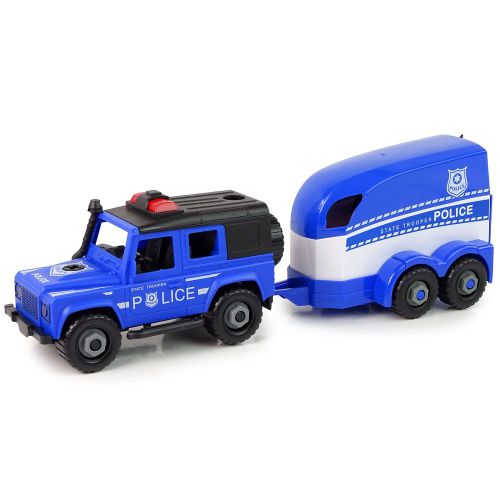 Dječji DIY set policijski transporter za konja slika 3