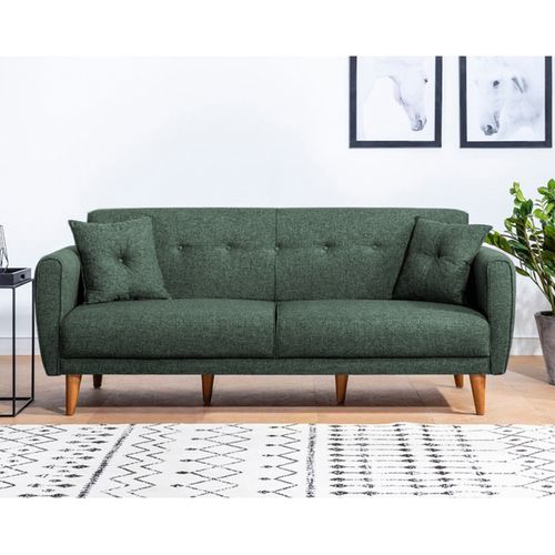 Aria - Green Green 3-Seat Sofa-Bed slika 1