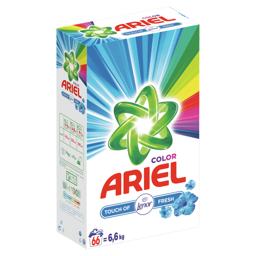 ARIEL Prašak za veš- Touch of Lenor Fresh  6.6kg, 66pranja slika 2