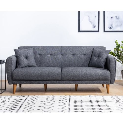 Atelier Del Sofa Aria-Dark Grey Trosed na razvlačenje slika 3