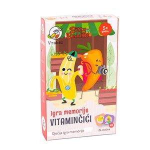 Vrabac Groso, igra memorije Vitaminčići