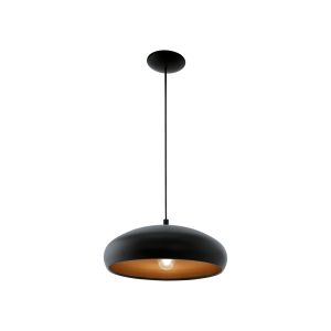 Eglo Mogano 1 Visilica sa E27 Grlom, Promjer 400 mm, Crna/Bakar
