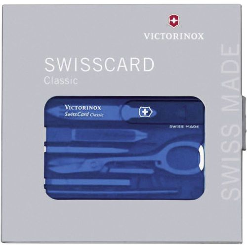 Victorinox SwissCard 0.7122.T2 komplet džepnog alata  Broj funkcija 10 safir  slika 3