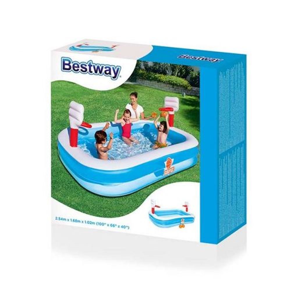 Bestway Bazen košarkaško igralište 54122, 254x168x102 cm slika 3