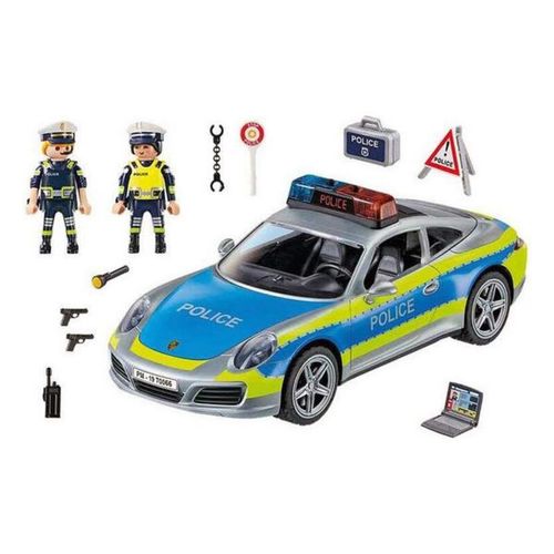 Playset Porsche 911 Carrera 4S Police Playmobil 70066 (36 pcs) slika 2