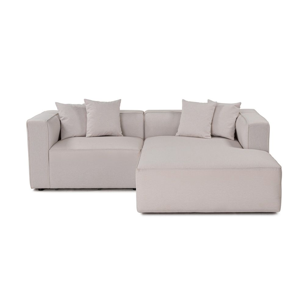 Mora XL Ugaona Sofa Lijeva (CHLLeft -1R) - Ecru slika 2