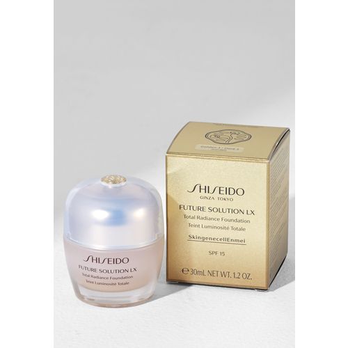 Shiseido Future Soultion LX Total Radiance Foundation SPF 15 (G03 Gold) 30 ml slika 2