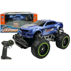 Auto na daljinsko upravljanje Off-road R/C High Wheels - plavi