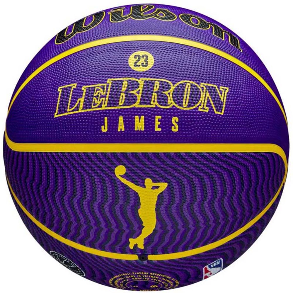Wilson Košarkaška lopta Icon Outdoor Lebron SZ7 slika 2