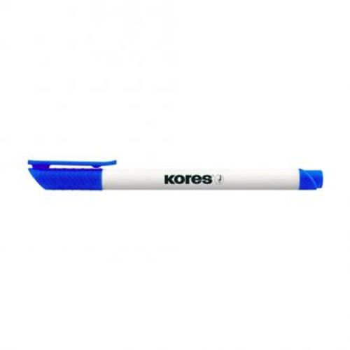 Flomaster Kores, marker za bijelu ploču, 22803, 1 mm, plavi slika 1