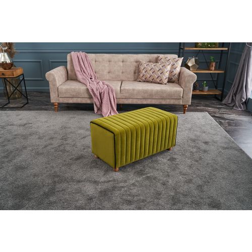 Atelier Del Sofa Tabure, zelena, Mabel Puf - Green slika 3