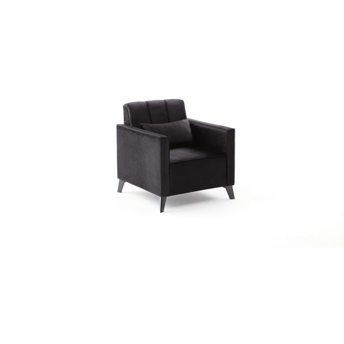 Atelier Del Sofa Sofa, Crno, Ova 1-Seat - Black slika 5