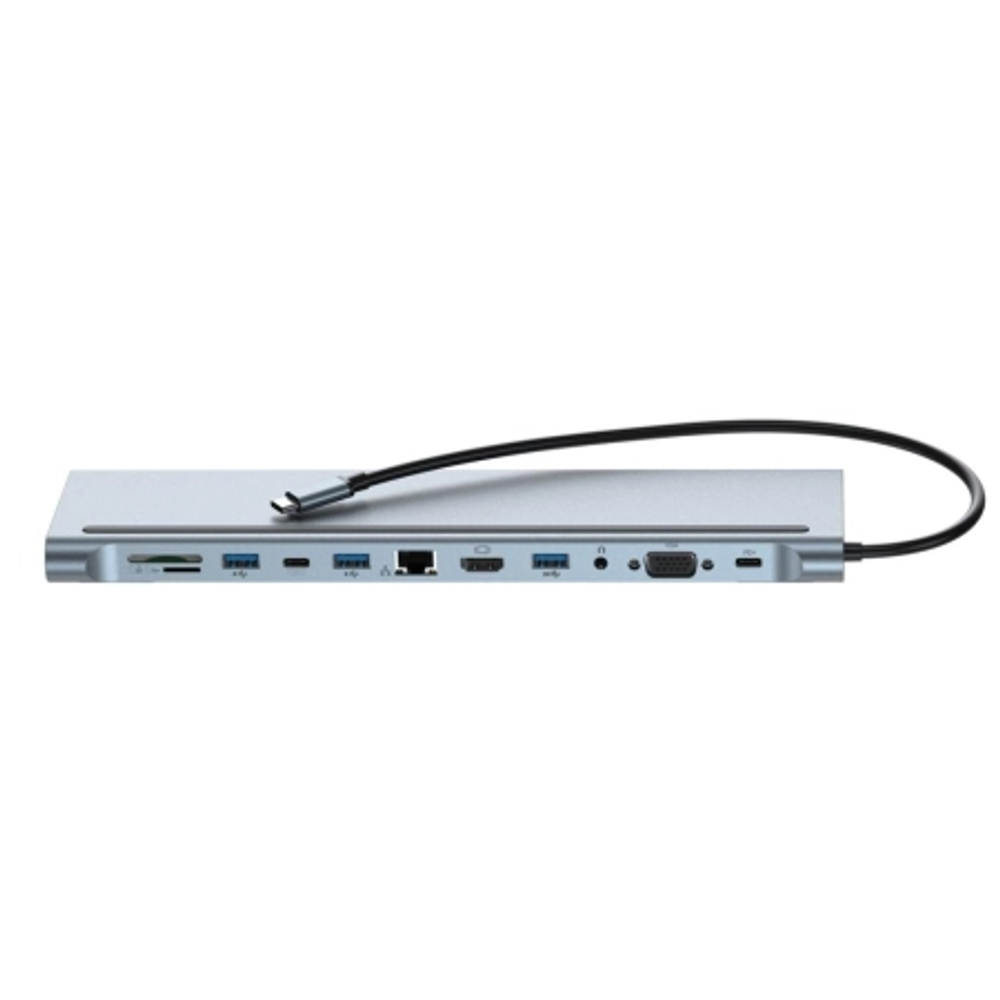 XO HUB010 USB Type-C Multi-hub 12in1 slika 2