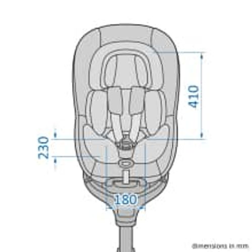 Maxi-Cosi autosjedalica Mica 360 Pro i-Size, Grupa 0+, 1 (0-18 kg) - Autentična Crna slika 36