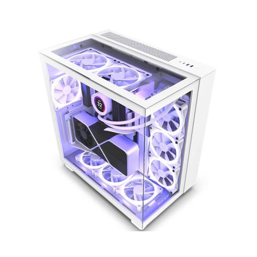 NZXT H9 Elite Gaming kućište (CM-H91EW-01) belo slika 1