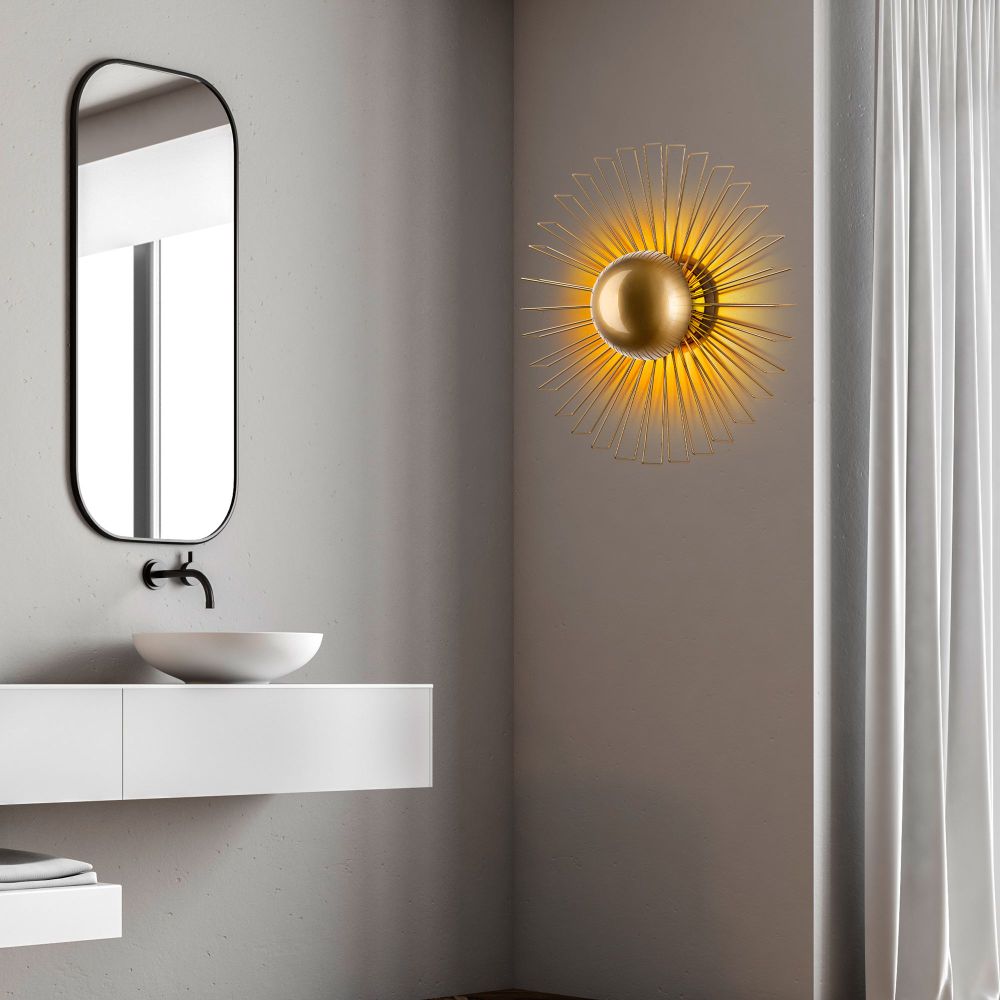 Zidna Lampa Kaya - 15236 - L, boje: Zlato slika 4