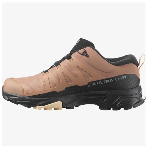 Tenisice salomon x ultra 4 gore-tex mocha mousse/black/almond cream slika 2