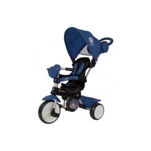 Tricikl Qplay Comfort 4u1 tamno plavi