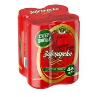 Zaječarsko pivo limenka 0,5lx4