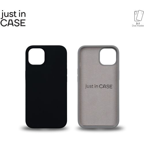 2u1 Extra case MIX PLUS paket CRNI za iPhone 13 slika 3