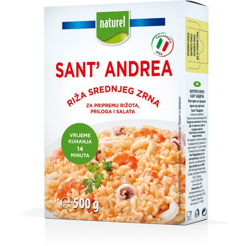 Naturel Sant'Andrea riža 500 g srednje zrno slika 1