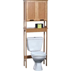 TENDANCE KUPAONSKI ORMARIĆ ZA IZNAD WC ŠKOLJKE BAMBUS/MDF, MAHE