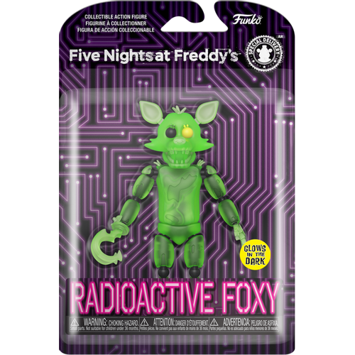 FUNKO A ACTION FIGURE: FNAF S7- RADIOACTIVE FOXY(GW) slika 1